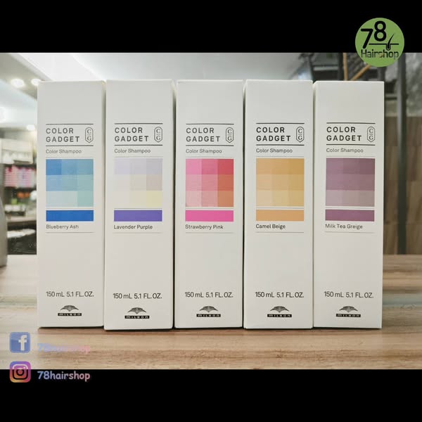 日本直送!!!Milbon Color Gadget Color Shampoo (150ml)